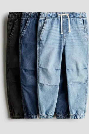 H&M 3-pack Joggers de denim