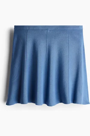 H&M Minifalda con vuelo en tejido fino
