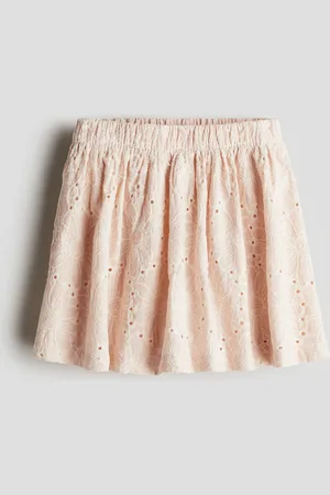 H&M Falda en bordado inglés