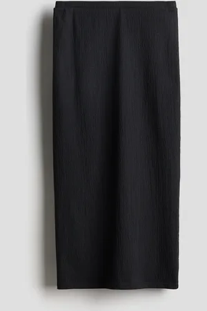 H&M Falda maxi de punto