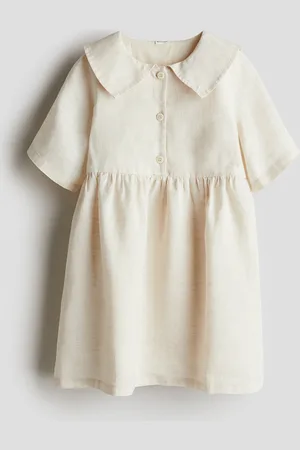 H&M Vestido Loose-fit en lino