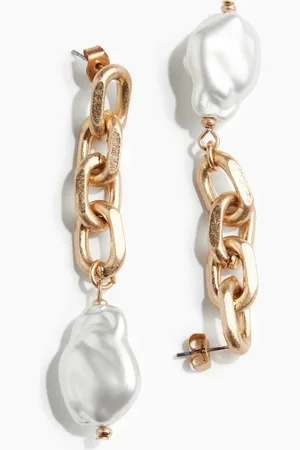 H&M Aretes con cuentas