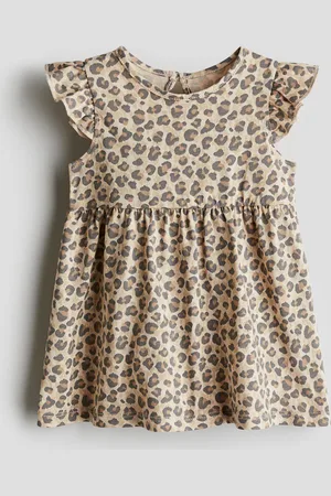 H&M Vestido estampado de algodón