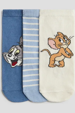 H&M 3-pack de calcetines con diseño