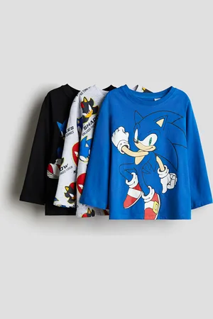 H&M 3-pack Playeras de manga larga
