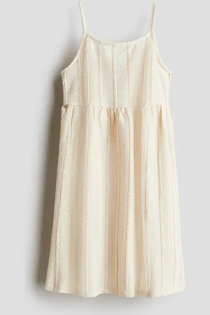 H&M Vestido en punto texturizado