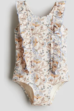 H&M Traje de baño con borde de olán