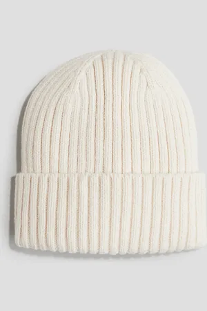 H&M Gorro en tejido acanalado