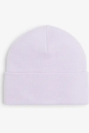 H&M Gorro en tejido acanalado