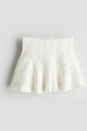 H&M Falda de punto con brillos