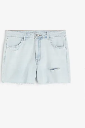 H&M Shorts Feather Soft Denim
