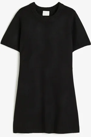H&M Vestido mini tejido
