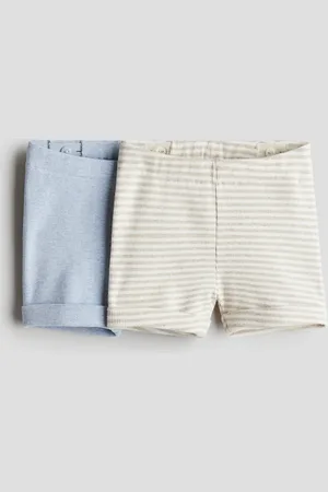 H&M 2-pack Shorts en punto de algodón