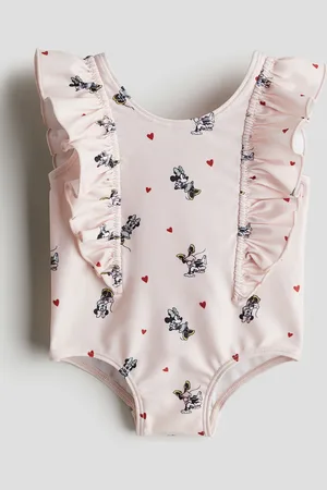 H&M Traje de baño con borde de olán