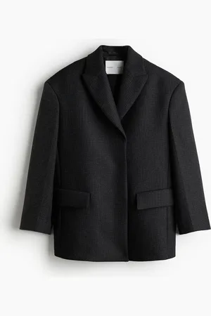 H&M Blazer de botonadura sencilla en mezcla de lana