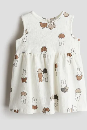 H&M Vestido estampado de punto
