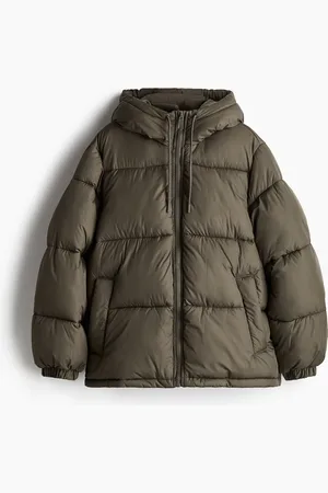H&M Chamarra puffer con gorro