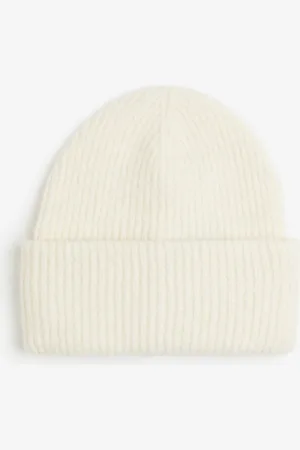 H&M Gorro en tejido acanalado
