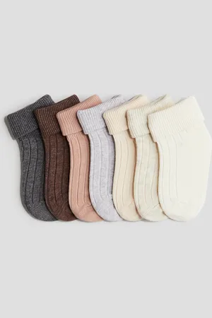 H&M 7-pack de calcetines acanalados