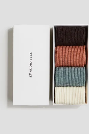 H&M 4-pack Calcetines en mezcla de lana