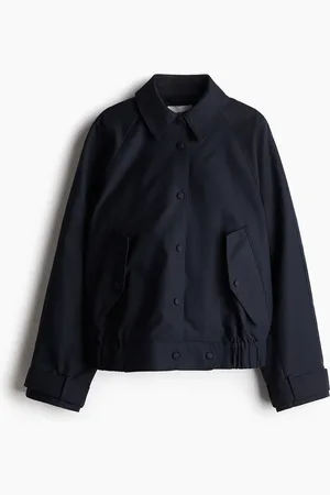 H&M Chamarra con cuello en sarga