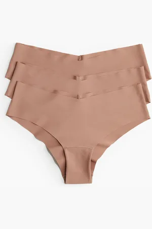 H&M 3-pack Panties invisibles cheeky hipster