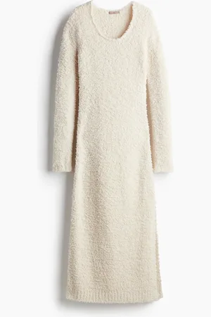 H&M Vestido en tejido vaporoso