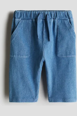 H&M Pantalón con apariencia de denim