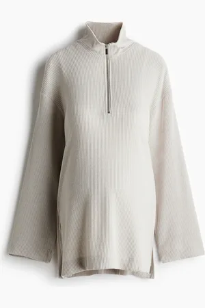 H&M MAMA Suéter Before & After con zíper