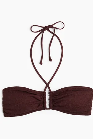 H&M Top de bikini bandeau con relleno