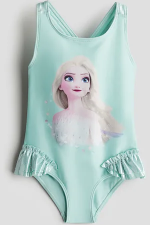 H&M Traje de baño con olanes y diseño