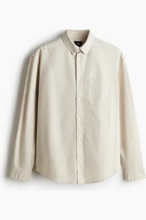 H&M Camisa Oxford Regular Fit