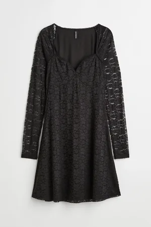 H&M Vestido de encaje