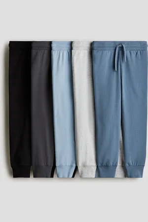 H&M 5-pack Joggers en punto de algodón