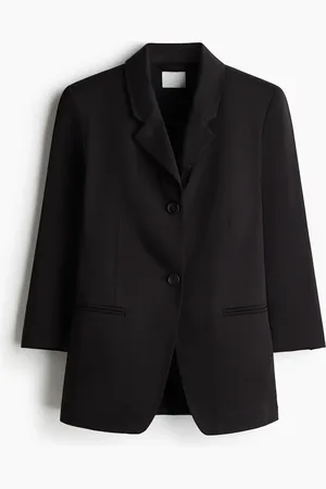 H&M Blazer con mangas tres cuartos