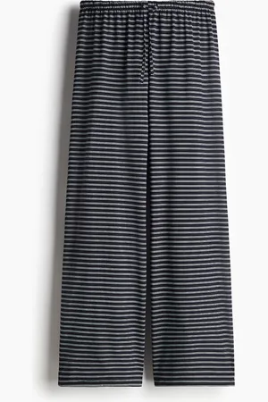 H&M Pantalón recto con cordón de ajuste