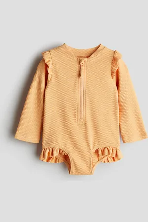 H&M Traje de baño de manga larga