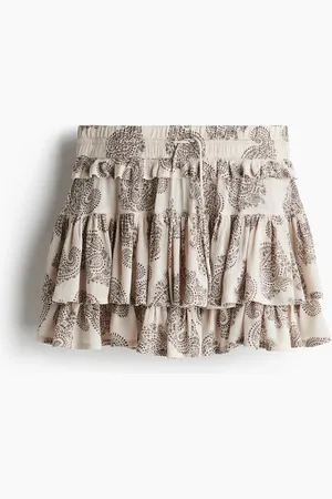 H&M Minifalda con olanes