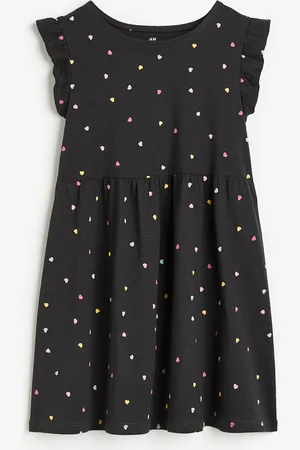 H&M Vestido en punto de algodón