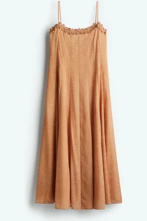 H&M Vestido de tirantes en chifón