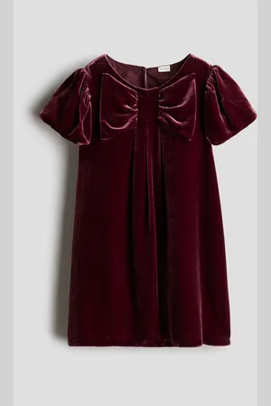 H&M Silk-blend velvet dress