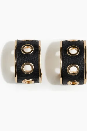 H&M Aretes de aro revestidos