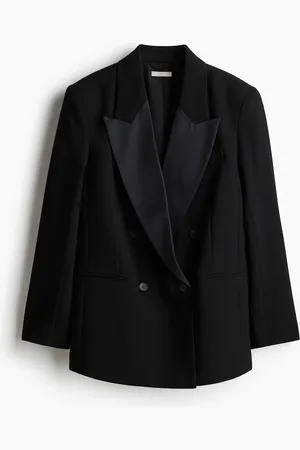 H&M Blazer de esmoquin oversized