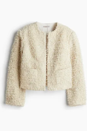 H&M Saco en tejido texturizado