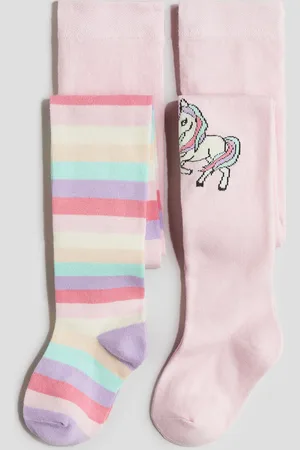 H&M 2-pack de mallas en punto fino