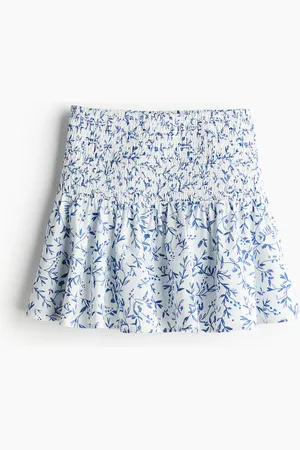 H&M Minifalda con punto smock