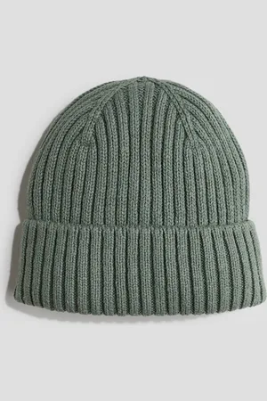 H&M Gorro en tejido acanalado