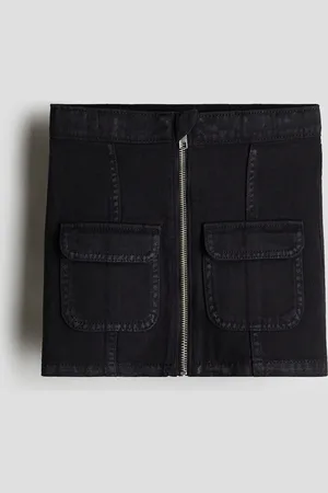 H&M Falda en sarga de algodón