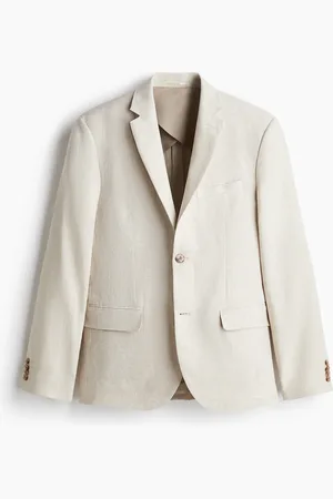 H&M Saco Slim Fit de lino
