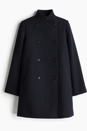 H&M Sobretodo de botonadura doble